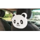 Masuta auto cu suport pahare pentru copii, 23.5 x 19 cm, Panda