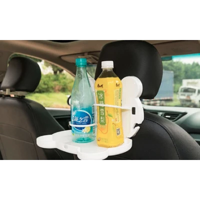 Masuta auto cu suport pahare pentru copii, 23.5 x 19 cm, Panda