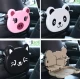 Masuta auto cu suport pahare pentru copii, 23.5 x 19 cm, Panda