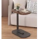 UB Masuta dreptunghiulara pentru cafea 45x60x30cm natur cu negru