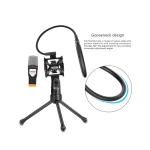 Microfon Profesional QY K222 Trepied Si Filtru