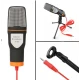 Microfon Profesional SF666 pentru Inregistrare Vocala Si Karaoke Negru