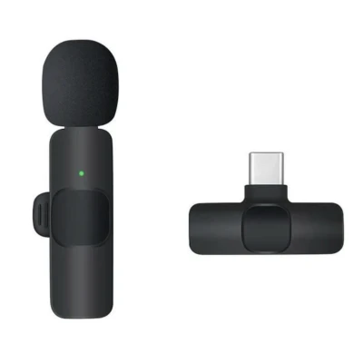 Microfon wireless K8 tip lavaliera conector USB tip C