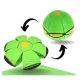 Minge interactiva Blast Ball in forma de Disc cu lumini VERDE