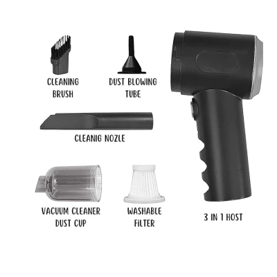 Mini aspirator 3 in 1 reincarcabil AS 228 cu capete de schimb