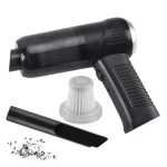 Mini aspirator LT 008 portabil 2 in 1 negru