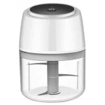 Mini Blender electric, 3 cutite, incarcare USB, tocator pentru legume 250 ML