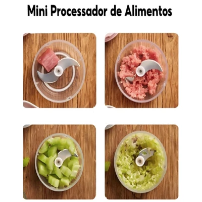 Mini blender electric portabil reincarcabil 3 in 1