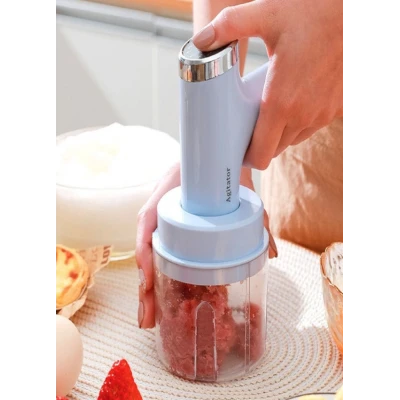 Mini blender electric portabil reincarcabil 3 in 1