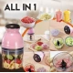 Mini blender multifunctional otel inoxidabil Roz