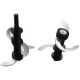 Mini blender multifunctional otel inoxidabil Roz