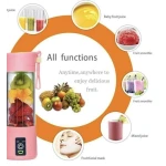 Mini blender portabil alimentare prin USB electric colorat
