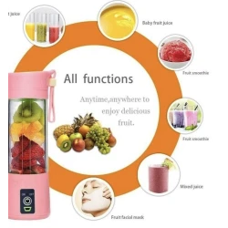 Mini blender portabil alimentare prin USB electric colorat