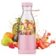 Mini blender portabil smoothie si shake incarcare usb 6 lame otel Inoxidabil 380 ml