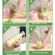 Mini blender portabil smoothie si shake incarcare usb 6 lame otel Inoxidabil 380 ml