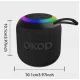 Mini Boxa bluetooth fara fir portabila KP 549 rotunda 5W