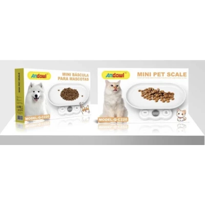 Mini cantar digital pentru bucatarie si pentru masurare hrana animale Q C220