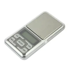 Mini cantar electronic pentru bijuterii 500g/0.1g Argintiu