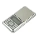 Mini cantar electronic pentru bijuterii 500g/0.1g Argintiu