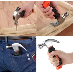 Mini ciocan cu gheare din otel multifunctional cu maner anti alunecare