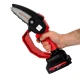 Mini Fierastrau lant 4'' CRAFT TEC 2 acumulatori 48W ROSU MX566