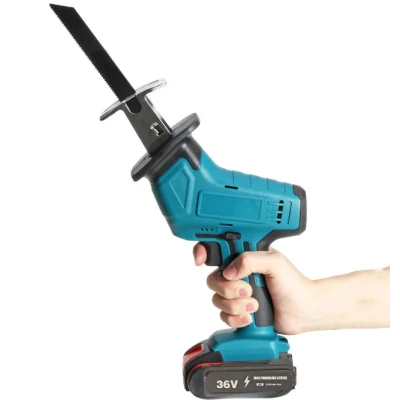 Mini fierastrau tip sabie portabil 2 acumulatori de 48V
