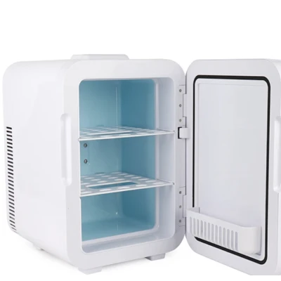 Mini frigider dubla functie de incalzire/racire portabil 10L alb 12V/ 220V