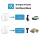 Mini frigider dubla functie de incalzire/racire portabil 10L alb 12V/ 220V
