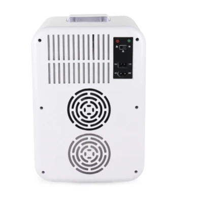 Mini frigider dubla functie de incalzire/racire portabil 10L alb 12V/ 220V