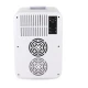 Mini frigider dubla functie de incalzire/racire portabil 10L alb 12V/ 220V