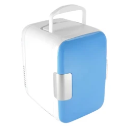 Mini Frigider Turistic Portabil cu Functie de Racire si Incalzire 12V cu maner