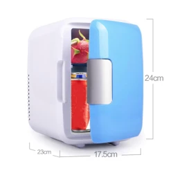 Mini Frigider Turistic Portabil cu Functie de Racire si Incalzire 12V cu maner