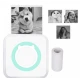 Mini imprimanta termica portabila pentru telefon 1 rola inclusa