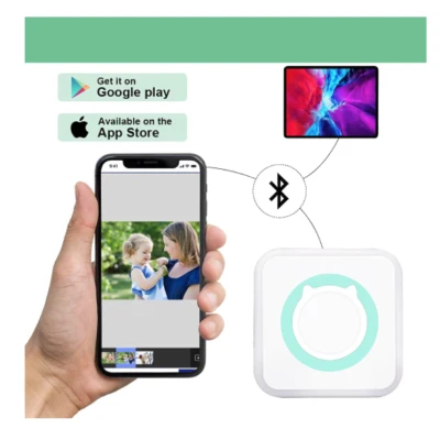 Mini imprimanta termica si Bluetooth  compatibil iOS/Android