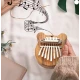 Mini Kalimba cu 8 Clape si Urechiuse portabil ideal pentru incepatori si copii