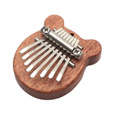 Mini Kalimba cu 8 Clape si Urechiuse portabil ideal pentru incepatori si copii