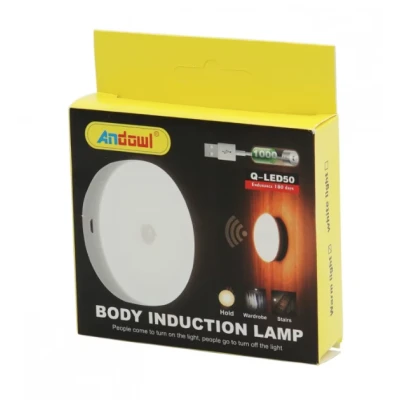 Mini Lampa led cu senzor de miscare si de lumina Andowl Q Led50