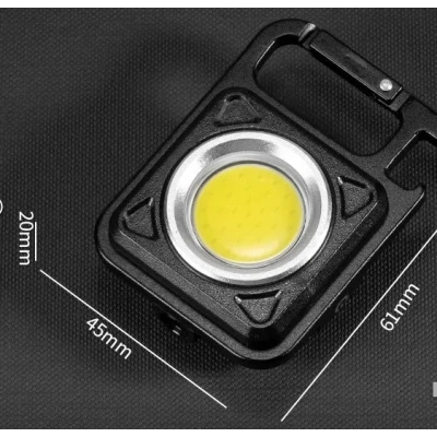 Mini lanterna breloc Q D912 pentru multiple utilizari