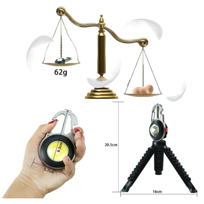 Mini lanterna camping 7 moduri de iluminare Led functie desfacator sticle cu Usb  W5137