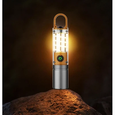 Mini lanterna de mana 808 PRO cu 4 moduri de iluminare