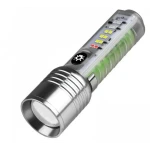 Mini lanterna de mana BL 520D COB + XPE magnetica lupa tip C