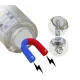 Mini lanterna de mana BL 520D COB + XPE magnetica lupa tip C