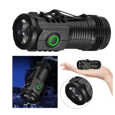 Mini lanterna de mana puternica cu 3 LED