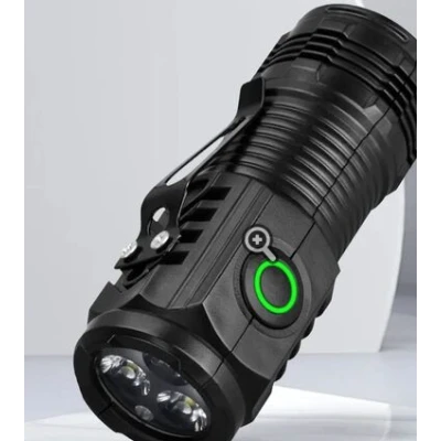 Mini lanterna de mana puternica cu 3 LED