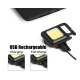 Mini lanterna portabila 800 lumeni cu baza magnetica