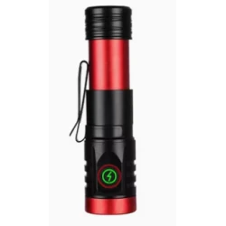 Mini Lanterna puternica de mana BL402x extensibila cu 4 LED si 3000 lumeni