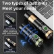 Mini Lanterna puternica de mana BL402x extensibila cu 4 LED si 3000 lumeni