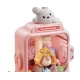 Mini masina de prins jucarii culoare roz accesorii incluse