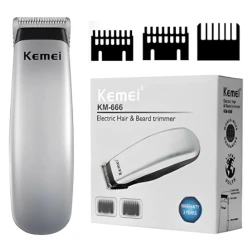 Mini masina de tuns Kemei KM 666 cu 3 numere