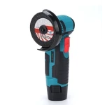 Mini polizor flex unghiular portabil cu 2 acumulatori 6 discuri 12V 76MM